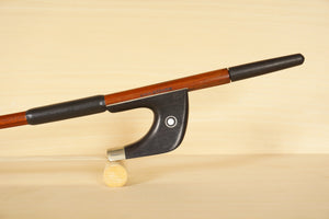 コントラバス弓（中古　Fritz Gütter／ジャーマン式） 個人製作家 F.GUNTER HOYER 1990'S (Silver/Ebony) | 【クロサワ楽器店